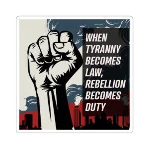 Don't be a fascist collection of Protest Art Kiss-Cut Stickers - Empowering, Inspirational Stickers for Social Activism